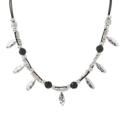 Colgante lava plumas metal